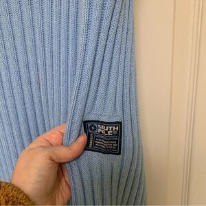 Vintage men’s long blue south pole sweater SIZE LARGE